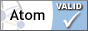 Smartfeed génère des flux ATOM 1.0 validés, tel que testé par le service de validation de balisage W3C (https://validator.w3.org).
